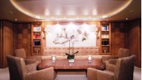 Yacht ALEXANDRA -  Low seating around dining table